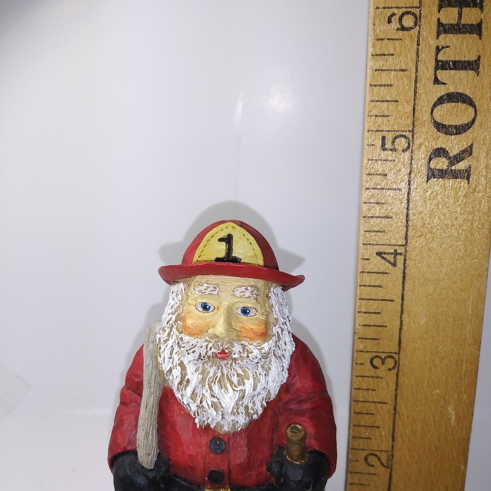 Possible Dreams Collectable Santa Claus Fireman Figurine Company 1 - Picture 8 of 9